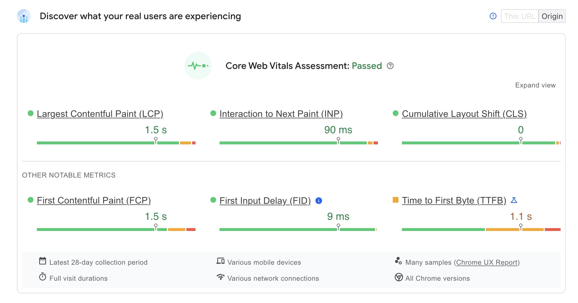Savvy Blog PageSpeed Insights Results