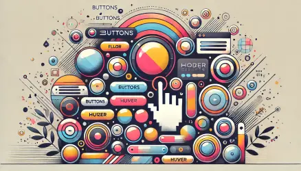 יצירת אפקט כפתורים מתפרקים באמצעות Anime.js