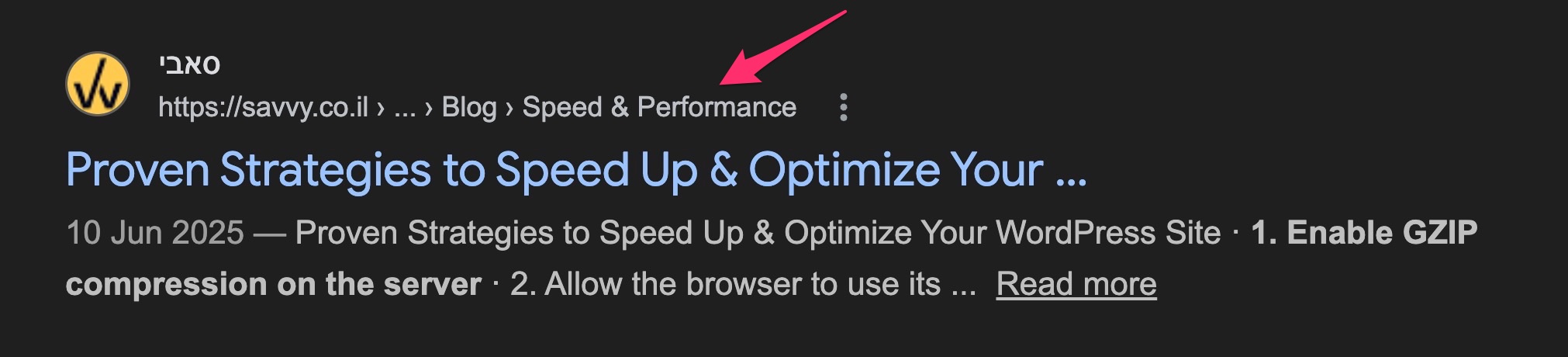 Breadcrumbs in Google Search Results Breadcrumbs in Google Search Results