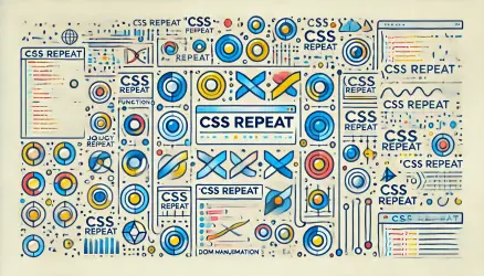 מספר מילים על הפונקציה repeat ב CSS