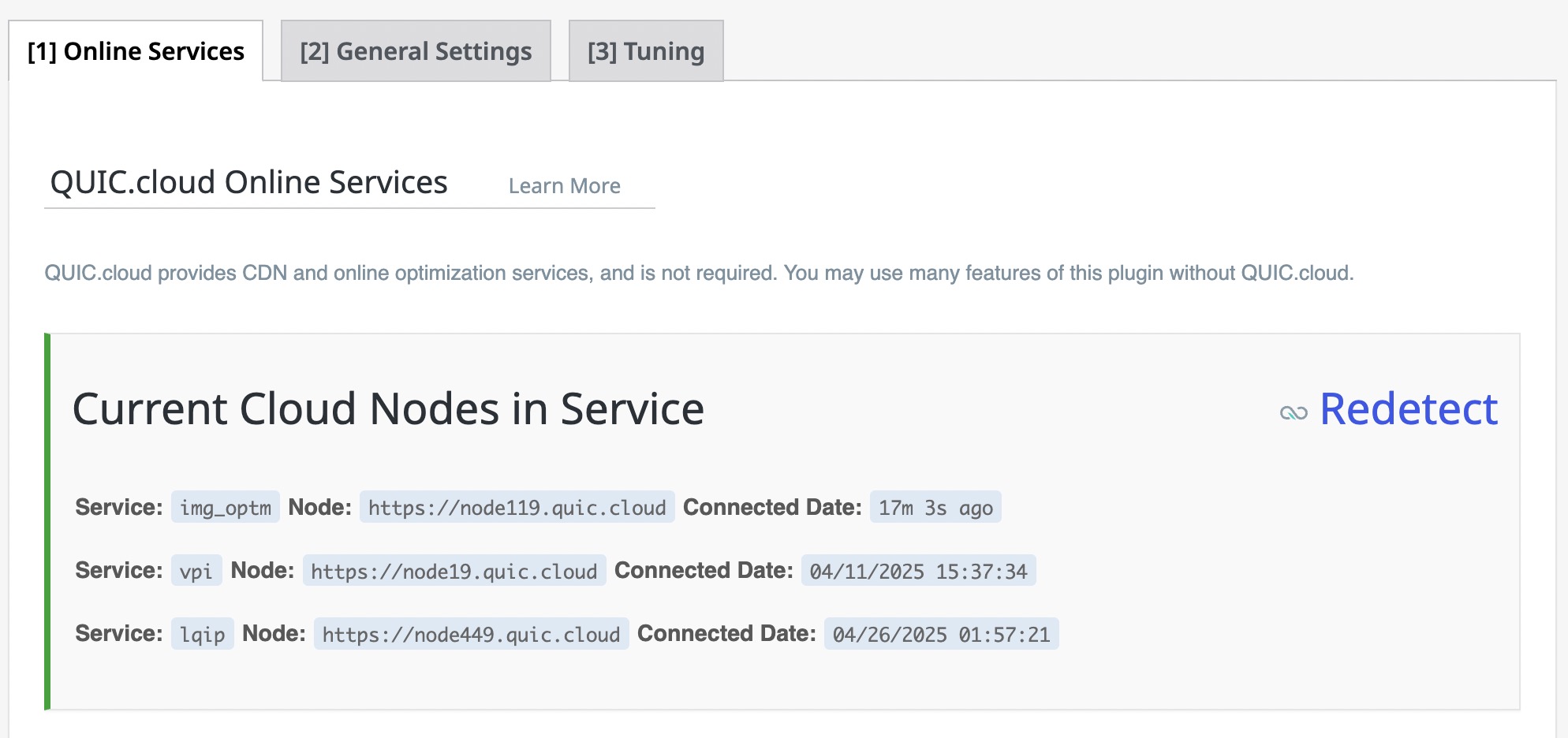 QUIC.cloud Online Services