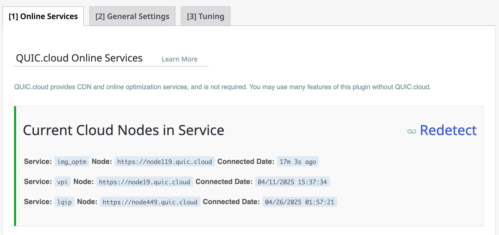 QUIC.cloud Online Services