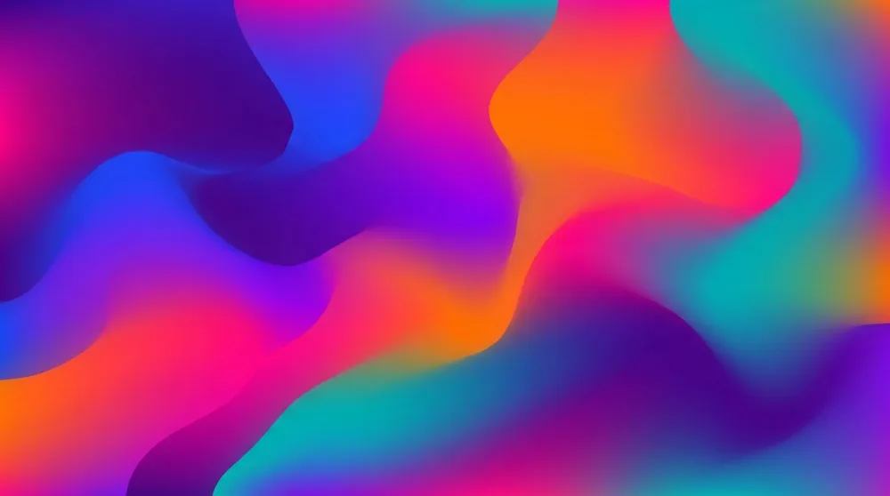 Colorful gradient background for filter testing