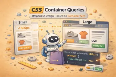 CSS Container Queries - מדריך מלא עם דוגמאות אינטראקטיביות